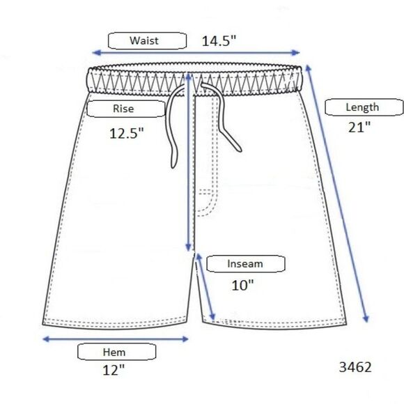 Nike Men's Dark Gray 10" Athletic Shorts - Picture 2 of 8